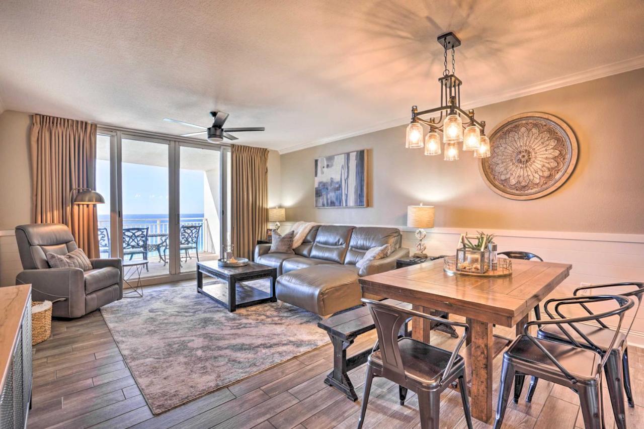Breezy Oceanfront Panama Beach Condo With Pool Access Panama City Beach Exterior photo