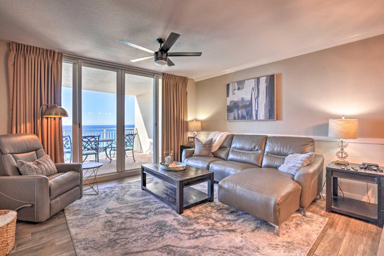 Breezy Oceanfront Panama Beach Condo With Pool Access Panama City Beach Exterior photo