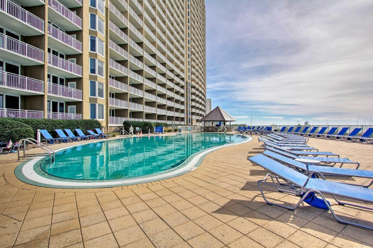 Breezy Oceanfront Panama Beach Condo With Pool Access Panama City Beach Exterior photo